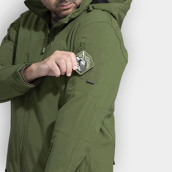 Casaco Softshell Pentagon Artaxes - Verde Azeitona