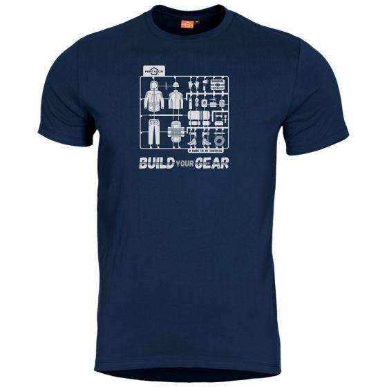 T-Shirt Pentagon Ageron Build Your Gear - Midnight Blue
