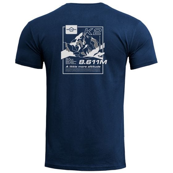 T-Shirt Pentagon Ageron K2 Mountain - Midnight Blue