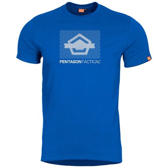T-Shirt Pentagon Ageron Parallel - Liberty Blue