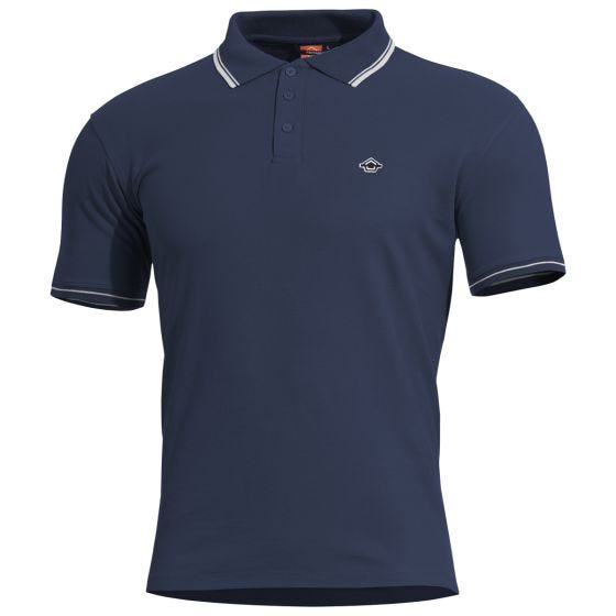 Pólo Pentagon Aniketos Stripes - Azul-Marinho