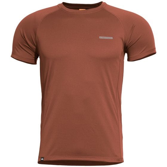 T-Shirt Pentagon Body Shock - Maroon Red