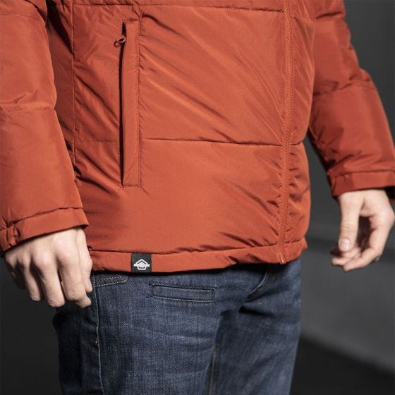 Casaco Pentagon Taurus Puffer - Maroon Red