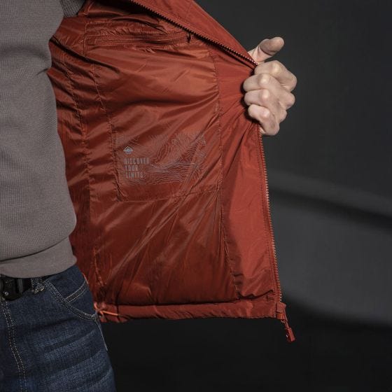 Casaco Pentagon Taurus Puffer - Maroon Red