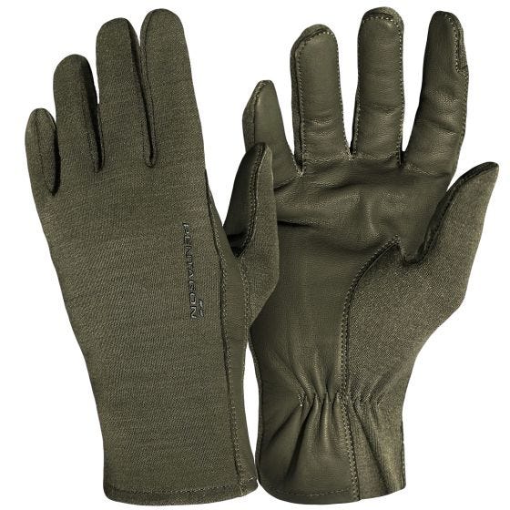 Luvas Pentagon Short Cuff Pilot Verde-Azeitona