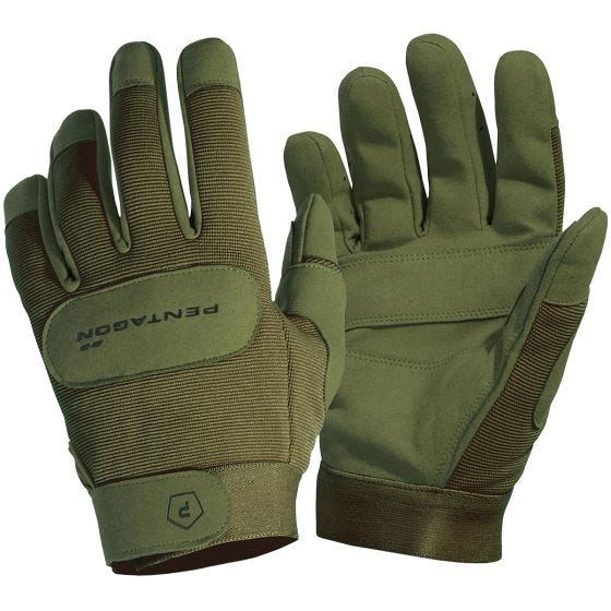 Luvas Pentagon Duty Mechanic - Verde-Azeitona