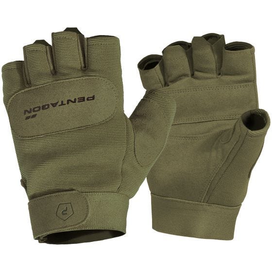 Luvas Pentagon 1/2 Duty Mechanic - Verde-Azeitona
