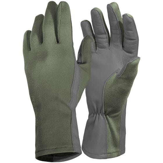 Luvas de Punho Compridas Pentagon Pilot Verde-Azeitona