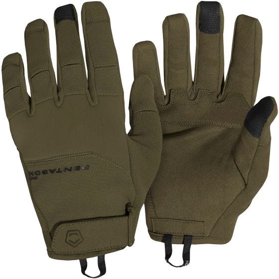 Luvas Pentagon Mongoose - Verde-Azeitona