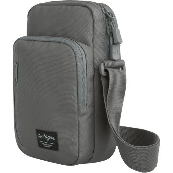 Mala de Mensageiro Pentagon Kleos - Wolf Grey