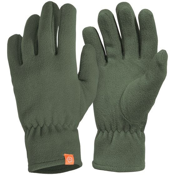 Luvas de Malha Polar Pentagon Triton Verde-Azeitona