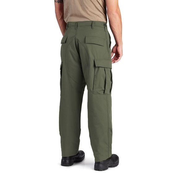 Calças com fecho de botão Propper BDU - Verde-Azeitona