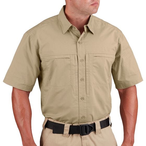 Camisa de Manga Curta Propper HLX Homem Caqui