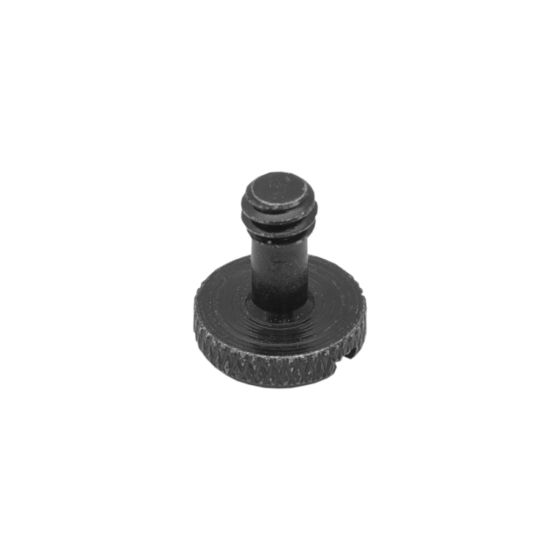 Parafuso recartilhado com fenda Hazard 4 - Preto