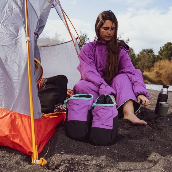 Fato Saco-cama Selk'bag Lite 6G - Violet Cockatoo