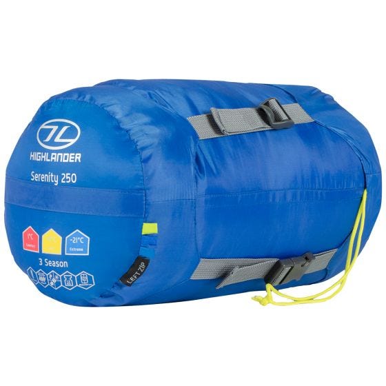 Saco-cama Múmia Highlander Serenity 250 - Azul