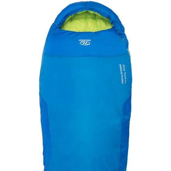 Saco-cama Estilo Envelope Highlander Serenity 350 - Azul