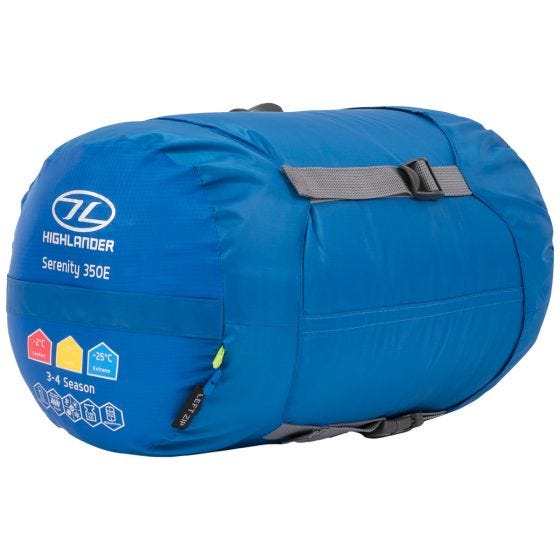Saco-cama Estilo Envelope Highlander Serenity 350 - Azul