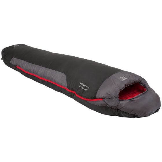 Saco-cama Múmia Highlander Serenity 350 - Carvão