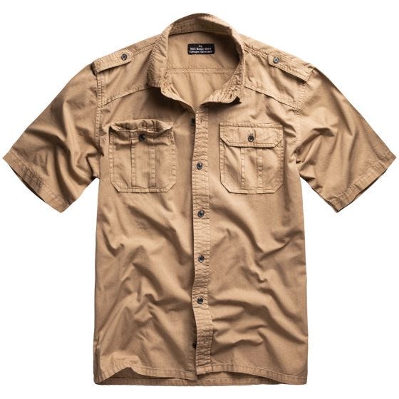 Camisa de manga curta Surplus M65 Basic - Bege