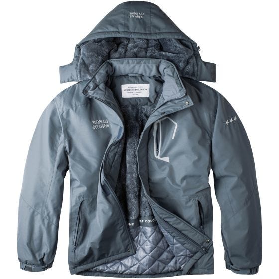 Casaco Surplus Stars - Cinza