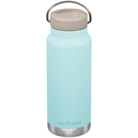 Garrafa Térmica Klean Kanteen TKWide  946 ml Twist Cap w/Straw - Blue Tint