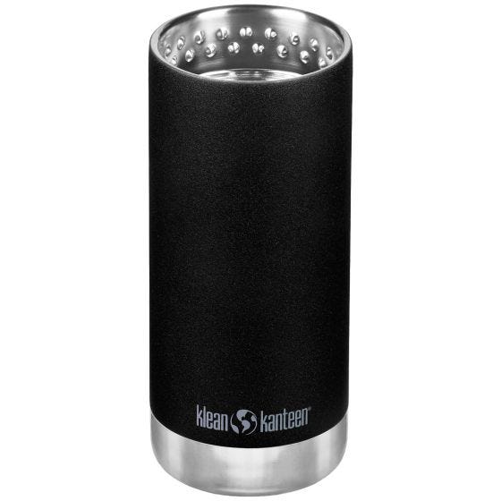 Garrafa Térmica Klean Kanteen TKWide Cafe Cap 355 ml - Preto