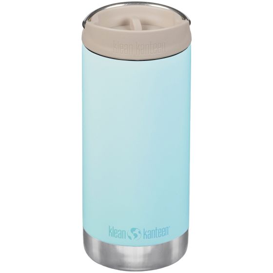 Garrafa Térmica Klean Kanteen TKWide Cafe Cap 355 ml - Blue Tint