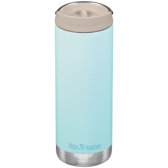 Garrafa Térmica Klean Kanteen TKWide Cafe Cap 473 ml - Blue Tint