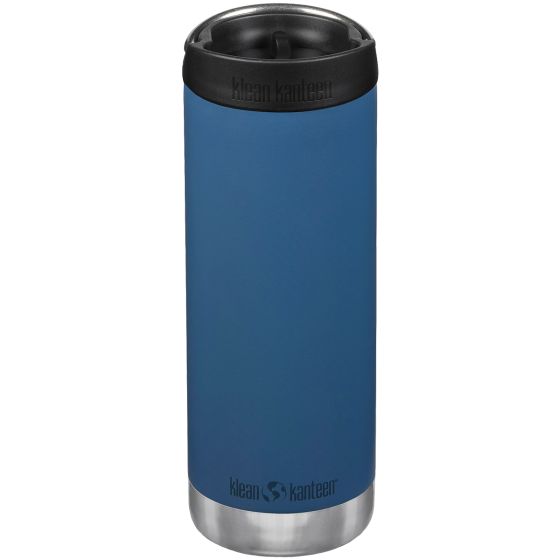 Garrafa Térmica Klean Kanteen TKWide Cafe Cap 473 ml - Real Teal