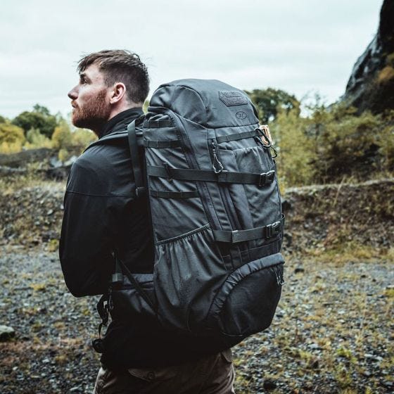 Mochila Highlander Eagle 3 - Cinzento Escuro