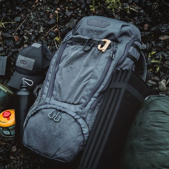 Mochila Highlander Eagle 3 - Cinzento Escuro