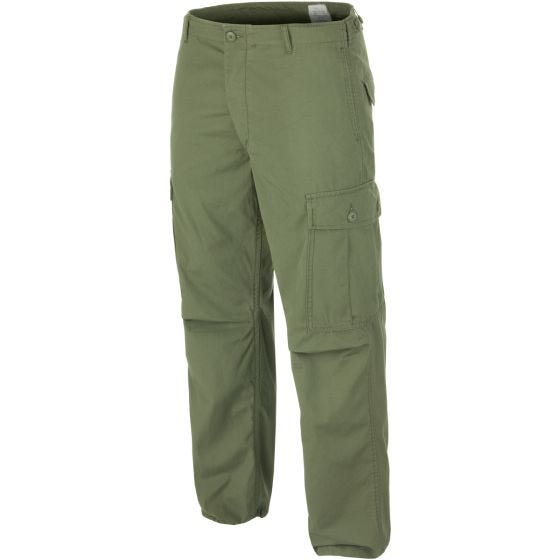 Calças Teesar M64 US Vietnam Jungle - Verde-Azeitona