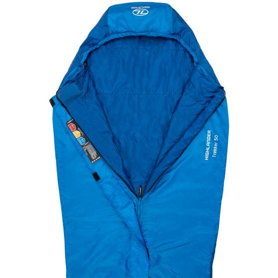 Saco-cama Múmia Highlander Trekker 50 - Azul