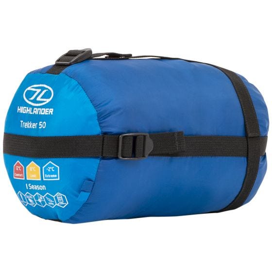 Saco-cama Múmia Highlander Trekker 50 - Azul