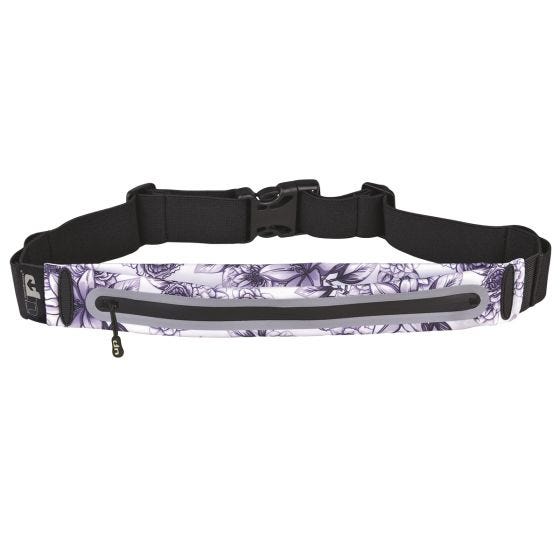 Bolsa de cintura Ultimate Performance Ease Runners Expandable - Floral/Reflective