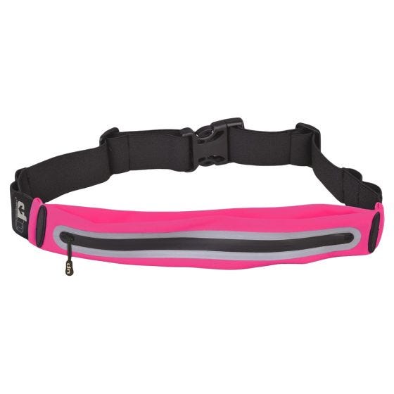 Bolsa de cintura Ultimate Performance Ease Runners Expandable - Pink/Reflective