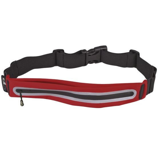 Bolsa de cintura Ultimate Performance Ease Runners Expandable - Red/Reflective