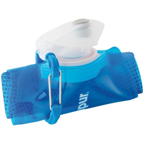 Garrafa Vapur Wide Mouth 500 ml - Cyan Blue