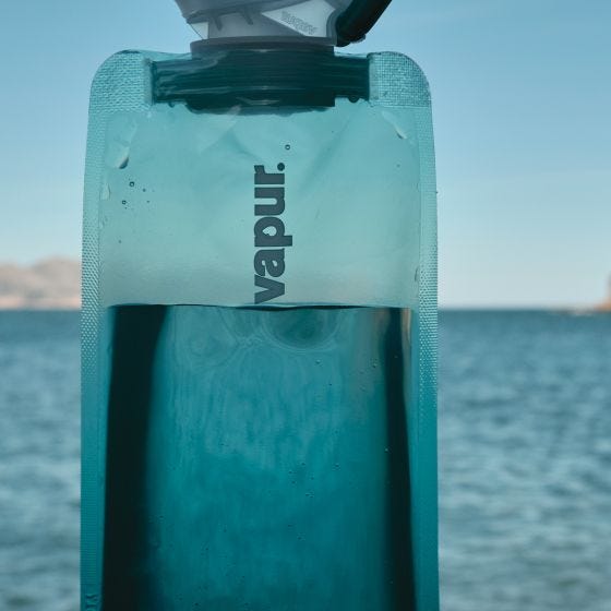 Garrafa Vapur Wide Mouth 1 L - Malibu Teal