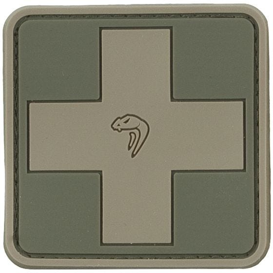 Emblema Médico Borracha Viper - Verde
