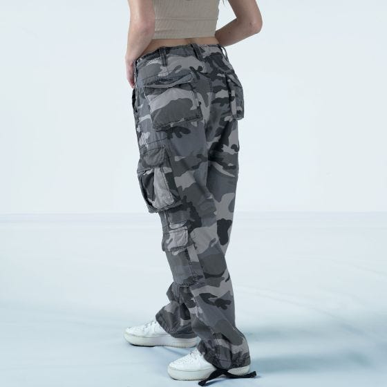 Calças Surplus Airborne Vintage Mulher - Night Camo