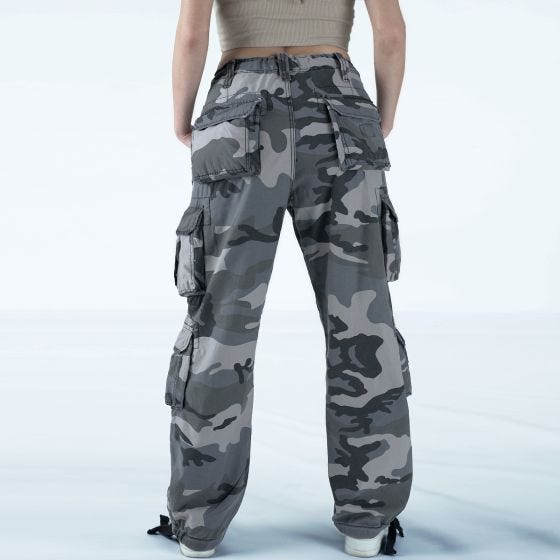 Calças Surplus Airborne Vintage Mulher - Night Camo