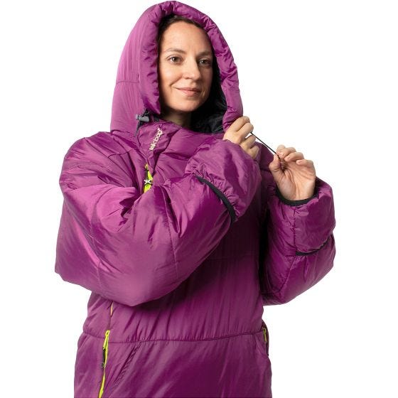 Fato Saco-cama Selk'bag Original 6G - Purple Evening