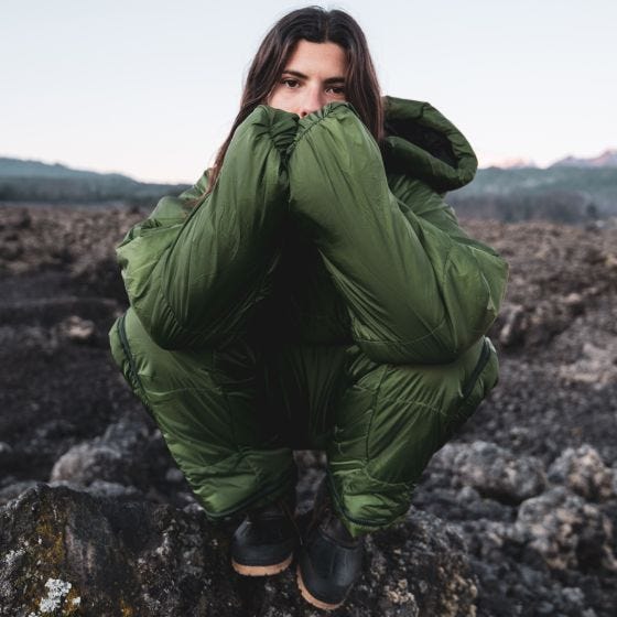 Fato Saco-cama Selk'bag Original 6G - Green Pasture