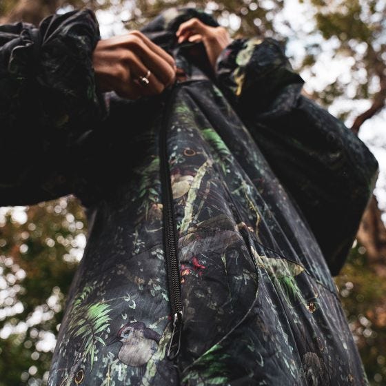 Fato Saco-cama Selk'bag Prints - Rainforest