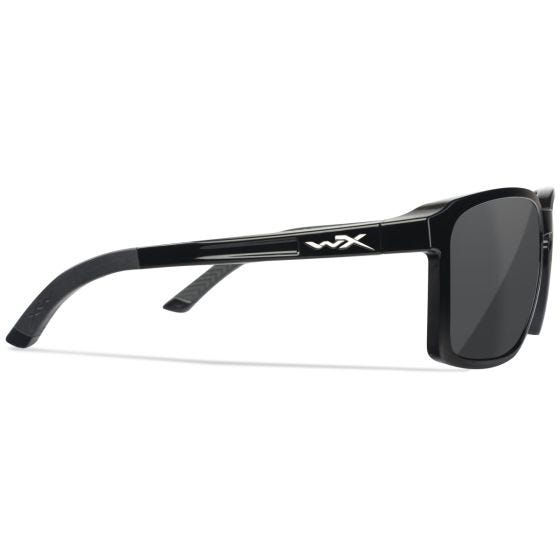 Óculos Wiley X WX Alfa - Captivate Polarized Grey Lenses / Gloss Black Frame