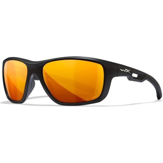 Óculos Wiley X WX Aspect - Captivate Polarized Bronze Mirror Lens / Matte Black Frame