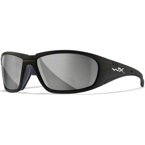 Óculos Wiley X WX Boss - Silver Flash Lens / Matte Black Frame
