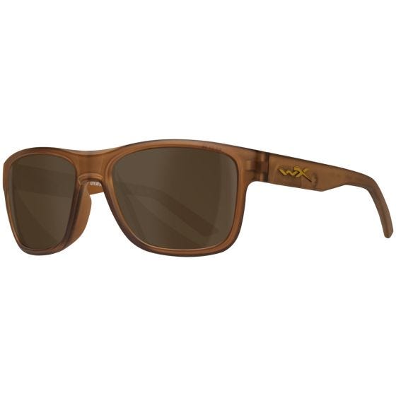 Óculos Wiley X WX Ovation - Brown Lenses / Matte Rootbeer Frame